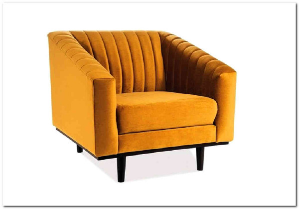 Кресло ASPREY 1 Velvet Bluvel 68  Signal (карри) заказать по цене 60 135 руб. в Тюмени Кресло ASPREY 1 Velvet Bluvel 68  Signal (карри) заказать по цене 60 135 руб. в Тюмени