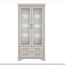 Шкаф-витрина Stylius (Стилиус) B169-REG2W2S BRW заказать по цене 46 180 руб. в Тюмени