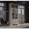 Шкаф-витрина Stylius (Стилиус) B169-REG2W2S BRW заказать по цене 46 180 руб. в Тюмени