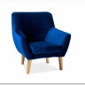 Кресло Signal NORDIC 1 Velvet Bluvel 86 (синий) заказать по цене 43 923 руб. в Тюмени