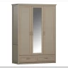 Шкаф с зеркалом Классик SZF2D1L2S глиняный серый БРВ заказать по цене 105 620 руб. в Тюмени