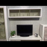 Витрина навесная Koen SFW1W/148 ясень снежный BRW заказать по цене 9 080 руб. в Тюмени