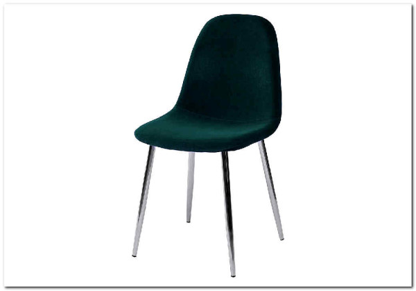 Стул PESCARA UF910-14 DARK GREEN велюр заказать по цене 3 900 руб. в Тюмени