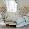 Купить Кровать с мягким изголовьем 90*190 Romantic R409-K02-AG-B01 с доставкой по России по цене производителя можно в магазине Другая Мебель в Тюмени