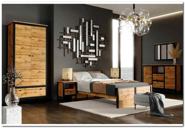 Спальня Лофт (Loft) BRW заказать по цене 71 240 руб. в Тюмени