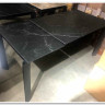 Стол CORNER 120 MATT BLACK MARBLE SOLID CERAMIC / BLACK, DISAUR заказать по цене 53 750 руб. в Тюмени