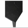 Стол CORNER 120 MATT BLACK MARBLE SOLID CERAMIC / BLACK, DISAUR заказать по цене 53 750 руб. в Тюмени
