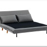 Диван SIGNAL SPIKE II Velvet tap. 139 серый/бук заказать по цене 59 614 руб. в Тюмени