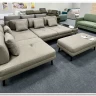 Модульный диван Милан-1 Soft Time с баром  и пуфом заказать по цене 227 920 руб. в Тюмени