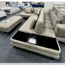 Модульный диван Милан-1 Soft Time с баром  и пуфом заказать по цене 227 920 руб. в Тюмени