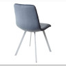 Стул DAIQUIRI BLUVEL-06 BLUE / белый каркас, велюр заказать по цене 4 050 руб. в Тюмени