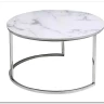 Комплект Signal ATLANTA B, 2 стола журнальных (эффект белого мрамора/хром) заказать по цене 30 330 руб. в Тюмени