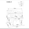 Кресло SIGNAL CAMELLIA Velvet Bluvel 52 (античный розовый/золотой) заказать по цене 27 417 руб. в Тюмени