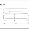 Пуф Halmar CALPI (бежевый) заказать по цене 22 688 руб. в Тюмени