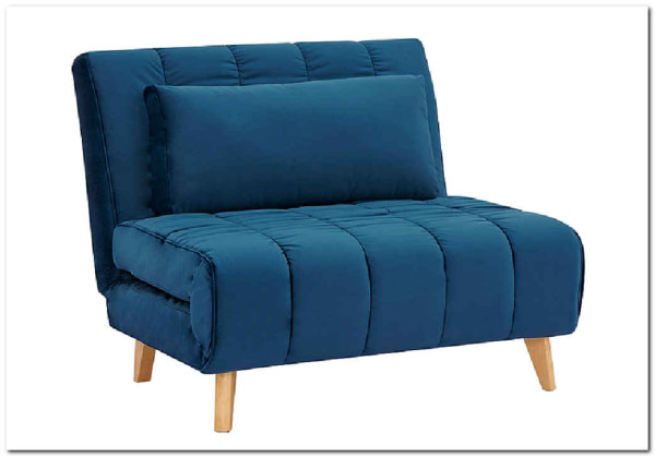 Диван BILLY VELVET TAP.188  Signal (синий/бук) заказать по цене 50 786 руб. в Тюмени