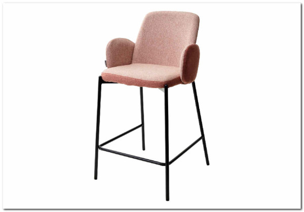 Полубарный стул NYX (H=65cm) VF109 розовый / VF110 брусничный заказать по цене 9 225 руб. в Тюмени