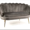 Диван SIGNAL CAMELLIA 2 Velvet Bluvel 14 (серый/золотой) заказать по цене 42 092 руб. в Тюмени