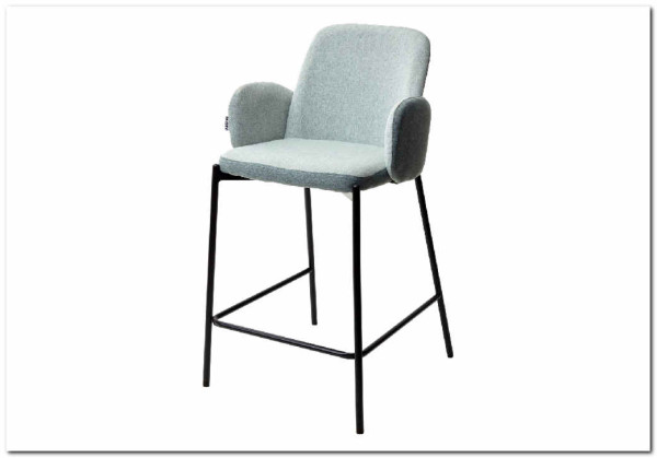 Полубарный стул NYX (H=65cm) VF113 светлая мята / VF115 серо-зеленый заказать по цене 9 225 руб. в Тюмени