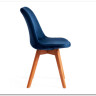 Стул TULIP SOFT (mod. 74) синий (HLR 63)/натуральный заказать по цене 5 390 руб. в Тюмени