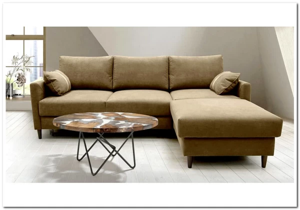 Угловой диван Даллас 2 с оттоманкой Soft Time заказать по цене 136 080 руб. в Тюмени