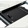 Стол VOLAND BIANCO TL-45 испанская керамика/ BLACK "белый мрамор" заказать по цене 48 660 руб. в Тюмени