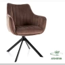 Стул кухонный Signal AZALIA Velvet Bluvel 38 поворотный (капучино/черный) заказать по цене 20 033 руб. в Тюмени