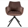 Стул кухонный Signal AZALIA Velvet Bluvel 38 поворотный (капучино/черный) заказать по цене 20 033 руб. в Тюмени