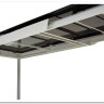 Стол CREMONA 140 HIGH GLOSS STATUARIO Белый мрамор глянцевый керамика/ белый каркас заказать по цене 82 900 руб. в Тюмени