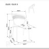 Стул кухонный Signal GLIS II (бежевый) заказать по цене 8 038 руб. в Тюмени