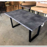 Стол ЛОФТ Бетон Портленд/ Черный 138 заказать по цене 22 500 руб. в Тюмени
