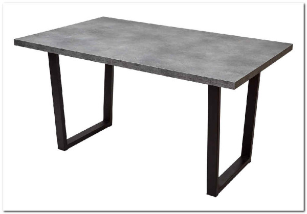 Стол ЛОФТ Бетон Портленд/ Черный 138 заказать по цене 22 500 руб. в Тюмени