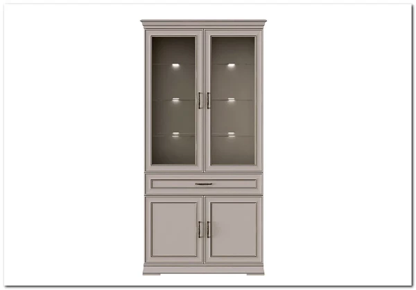 Витрина Florencia  REG2W2D1S персидский жемчуг BRW заказать по цене 54 719 руб. в Тюмени