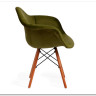 Кресло Secret De Maison CINDY SOFT (EAMES) (mod. 101) зеленый (HLR 54)/натуральный заказать по цене 7 720 руб. в Тюмени