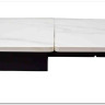 Стол LIVORNO 180 MATT WHITE MARBLE SOLID CERAMIC / BLACK заказать по цене 80 055 руб. в Тюмени