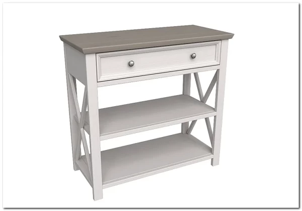 Консоль Форест белый воск/антрацит заказать по цене 21 489 руб. в Тюмени