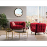 Диван CASTELLO 2 Velvet Bluvel 19  Signal (черный) заказать по цене 84 495 руб. в Тюмени