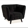 Диван CASTELLO 2 Velvet Bluvel 19  Signal (черный) заказать по цене 84 495 руб. в Тюмени