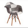 Кресло Secret De Maison CINDY SOFT (EAMES) (mod. 101) black/white (черный/белый) заказать по цене 7 720 руб. в Тюмени