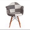 Кресло Secret De Maison CINDY SOFT (EAMES) (mod. 101) black/white (черный/белый) заказать по цене 7 720 руб. в Тюмени