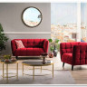Диван CASTELLO 2 Velvet Bluvel 59  Signal (бордовый) заказать по цене 84 495 руб. в Тюмени