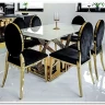 Стул кухонный SIGNAL KING Velvet Bluvel 19 (черный/золотой) заказать по цене 18 286 руб. в Тюмени
