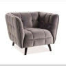 Кресло CASTELLO 1 Velvet Bluvel 14  Signal (серый) заказать по цене 64 889 руб. в Тюмени