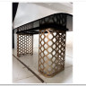 Стол CHIAVARI 220 KL-116 Черный мрамор матовый, итальянская керамика / бронзовый, DISAUR заказать по цене 84 420 руб. в Тюмени