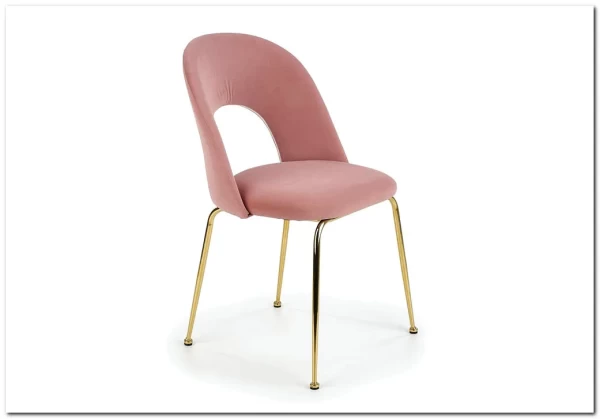 Стул кухонный Halmar K385 (светло-розовый/золотой) заказать по цене 11 746 руб. в Тюмени