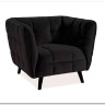 Кресло CASTELLO 1 Velvet Bluvel 19  Signal (черный) заказать по цене 64 889 руб. в Тюмени