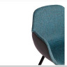 Стул VALENTINO (mod. PC45-2) Turquoise (бирюзовый)/Grey (серый)/чёрный заказать по цене 10 640 руб. в Тюмени