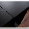 Стол обеденный Signal SALVADORE Ceramic 160 раскладной (черный Sahara Noir/черный мат) заказать по цене 136 583 руб. в Тюмени