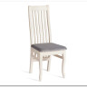 Стул DOLCE мягкое сидение бук, ivory white, велюр Tenerife Ultimate grey заказать по цене 9 920 руб. в Тюмени