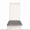 Стул DOLCE мягкое сидение бук, ivory white, велюр Tenerife Ultimate grey заказать по цене 9 920 руб. в Тюмени