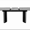 Стол RASMUS 160 TL-45 Белый мрамор, испанская керамика / черный каркас, DISAUR заказать по цене 95 250 руб. в Тюмени